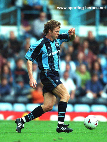 Trond Egil Soltvedt - Coventry City - League appearances for The Sky Blues.