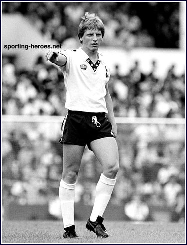 Peter Southey - Tottenham Hotspur - His only league game for Spurs.