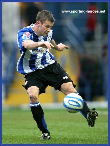 Tommy Spurr - Sheffield Wednesday - League appearances.