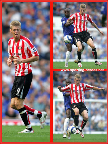 Jonathan Stead - Sunderland FC - League appearances for The Black Cats