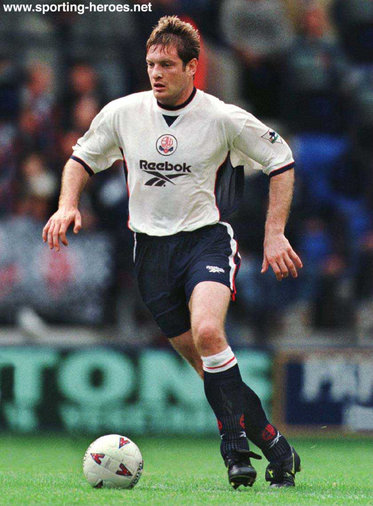 Gerry Taggart - Bolton Wanderers - League appearances.