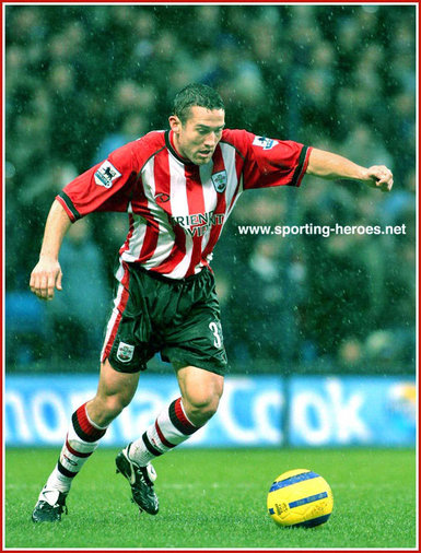 Paul Telfer - Southampton FC - League appearances.