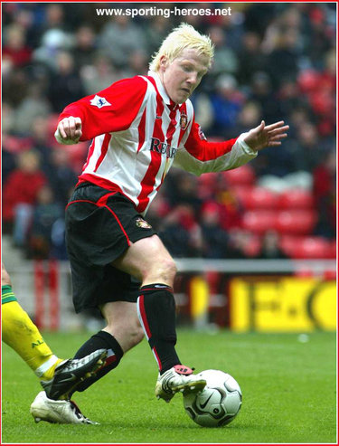 Sean Thornton - Sunderland FC - League appearances.