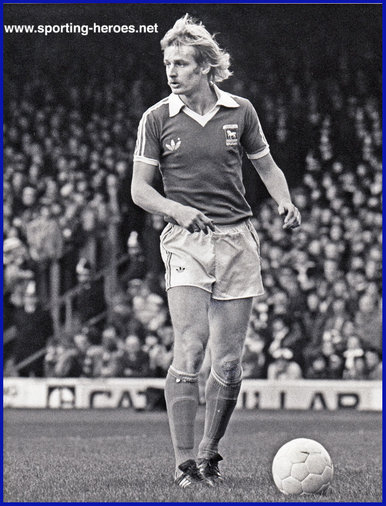 Les Tibbott - Ipswich Town FC - League appearances.