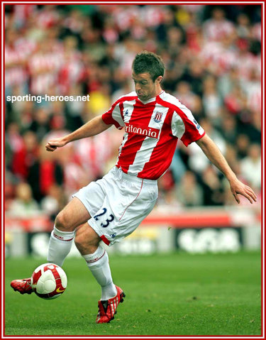 Michael Tonge - Stoke City FC - Premiership Appearances