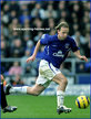 Andy VAN DER MEYDE - Everton FC - Premiership Appearances