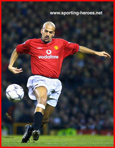 Juan Sebastian Veron - Manchester United - League appearances.