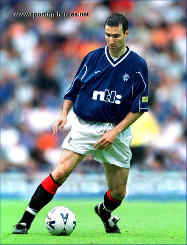 Tony Vidmar - Glasgow Rangers - Premiership Appearances
