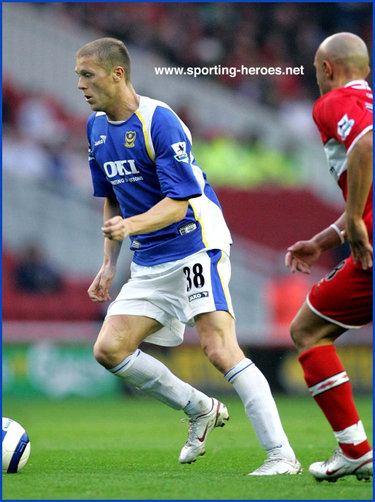 Zvonimir Vukic - Portsmouth FC - League appearances.