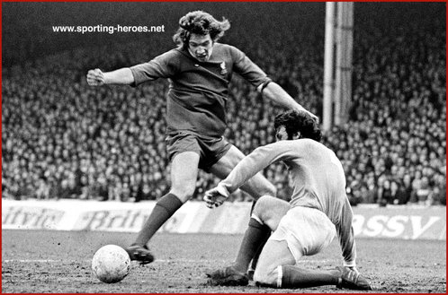 Alan Waddle - Liverpool FC - League appearances.