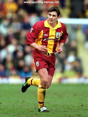 Gareth Whalley - Bradford City FC - League appearances.