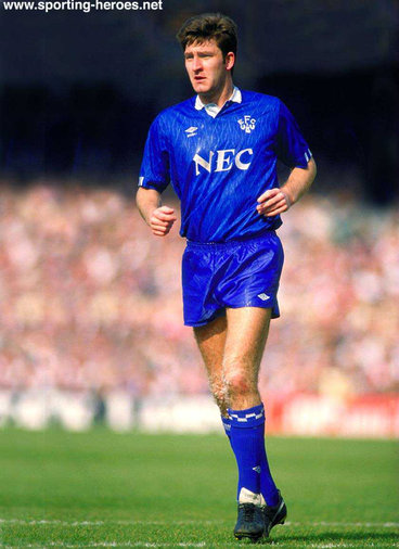 Norman Whiteside - Everton FC - League appearances for Everton.