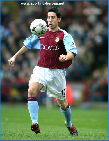 Peter Whittingham - Aston Villa  - Premiership Appearances