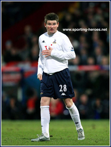 Mark Yeates - Tottenham Hotspur - League appearances.