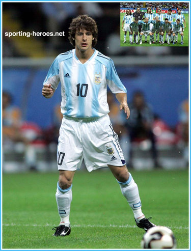 Pablo Aimar - Argentina - FIFA Copa del Confederación 2005 Confederation Cup.