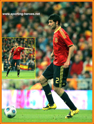 Raul Albiol - Spain - FIFA Campeonato Mundial 2010 Calificación