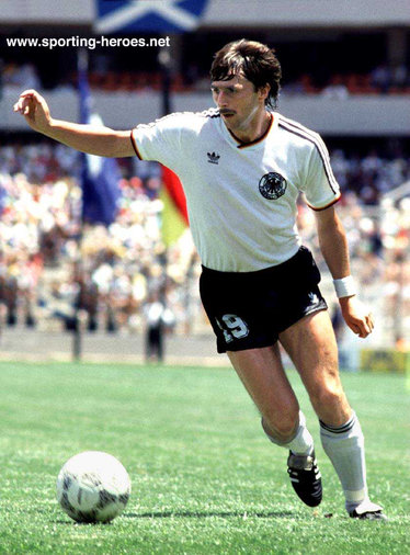 Klaus Allofs - Germany - FIFA Weltmeisterschaft 1986