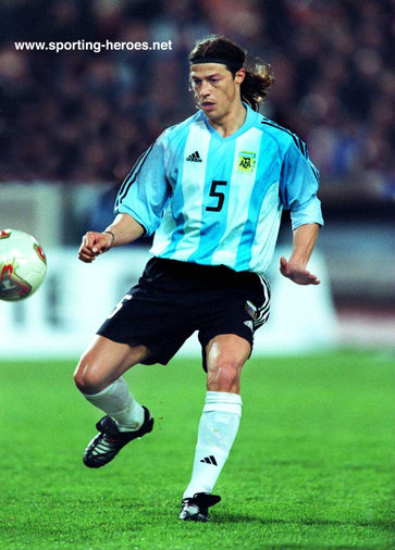 Matias Almeyda - Argentina - FIFA Copa del Mundo 2002