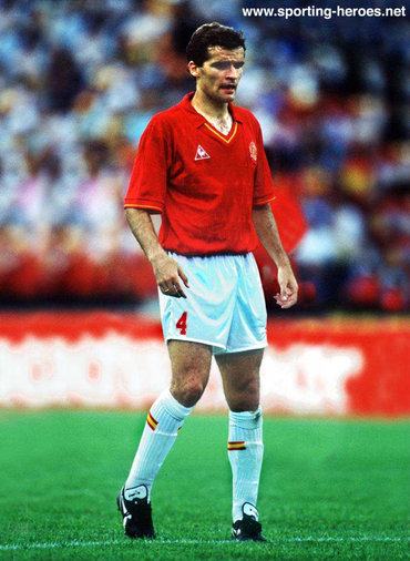 Genaro Andrinua - Spain - FIFA Campeonato Mundial 1990