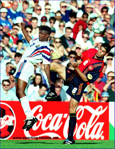Jocelyn Angloma - France - UEFA Championnat d'Europe 1996