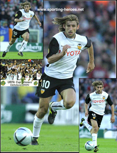 Miguel Angulo - Valencia - Final Copa de la UEFA 2004