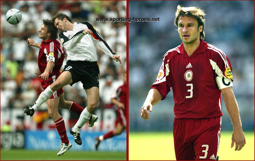 Vitalis Astafjevs - Latvia - UEFA European Championships 2004