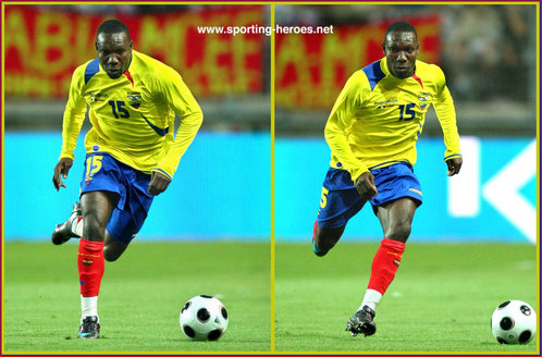 Walter Ayovi - Ecuador - FIFA Copa del Mundo 2010 Calificación