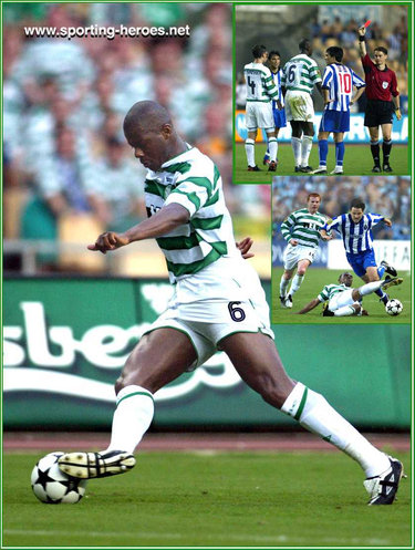 Bobo Balde - Celtic FC - UEFA Cup Final 2003