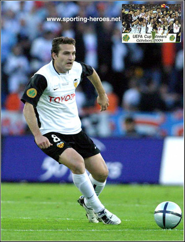 Ruben Baraja - Valencia - Final Copa de la UEFA 2004