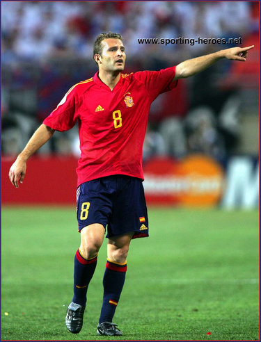 Ruben Baraja - Spain - UEFA Campeonato Europa 2004