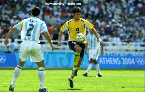 Fredy Bareiro - Paraguay - Juegos Olimpicos 2004 (Final)