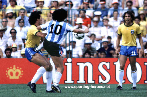 Batista - Brazil - FIFA Copa do Mundo 1978 & 1982 World Cups.