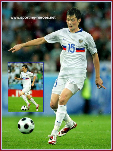 Diniyar Bilyaletdinov - Russia - UEFA European Championship 2008.