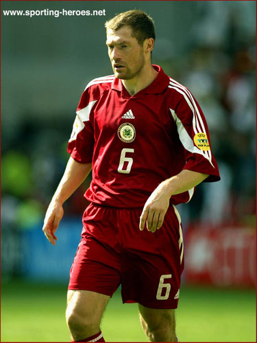 Olegs Blagonadezdins - Latvia - UEFA European Championships 2004