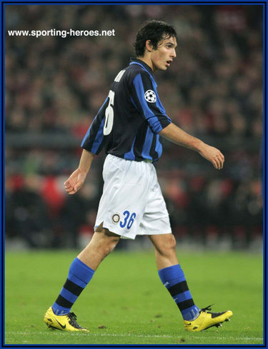 Francesco Bolzoni - Inter Milan (Internazionale) - UEFA Champions League 2007/08