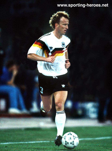 Andreas Brehme - Germany - FIFA Weltmeisterschaft 1990