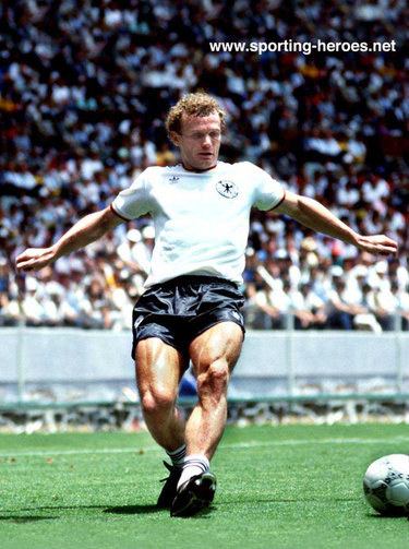 Hans-Peter Briegel - Germany - FIFA Weltmeisterschaft 1986