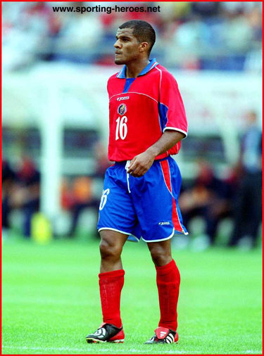 Steven Bryce - Costa Rica - FIFA Campeonato Mundial 2002