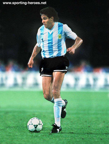 Jorge Burruchaga - Argentina - FIFA Copa del Mundo 1990