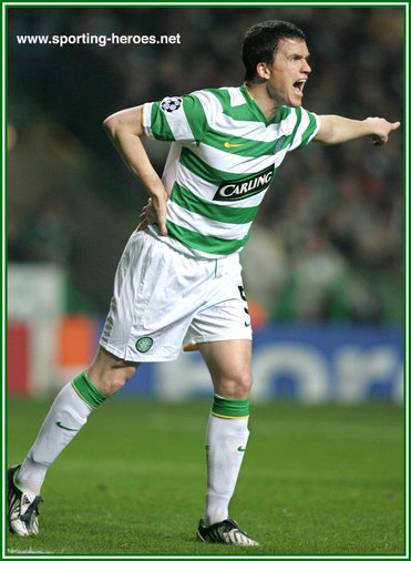 Gary Caldwell - Celtic FC - UEFA Champions League 2008/09