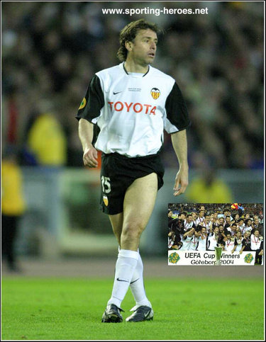 Amedeo Carboni - Valencia - Final Copa de la UEFA 2004