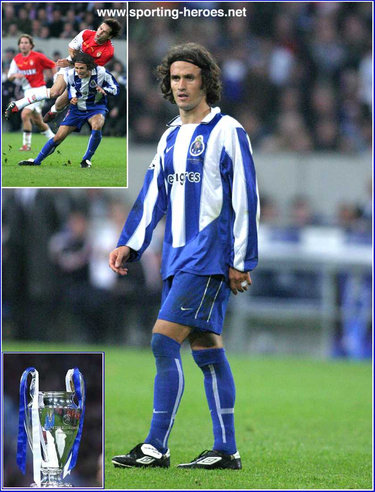 Ricardo Carvalho - Porto - Final UEFA Liga dos Campeões 2004