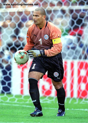 Jose Luis Chilavert - Paraguay - FIFA Copa del Mundo 2002 World Cup.