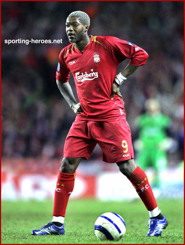 Djibril Cisse - Liverpool FC - UEFA Champions League 2005/06