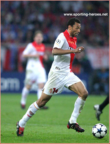 Edouard Cisse - Monaco - Finale de la UEFA Champions League 2004