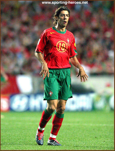 Rui Costa - Portugal - UEFA Campeonato do Europa 2004 European Football Championships.