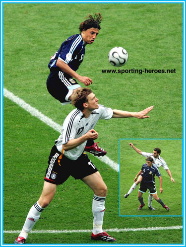 Hernan Crespo - Argentina - FIFA Copa del Mundo 2006 World Cup Finals.
