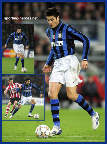 Julio Cruz - Inter Milan (Internazionale) - UEFA Champions League 2007/08