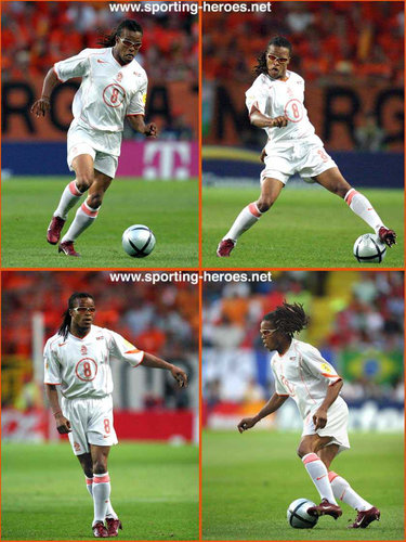 Edgar Davids - Nederland - UEFA EK 2004 European Football Championships.