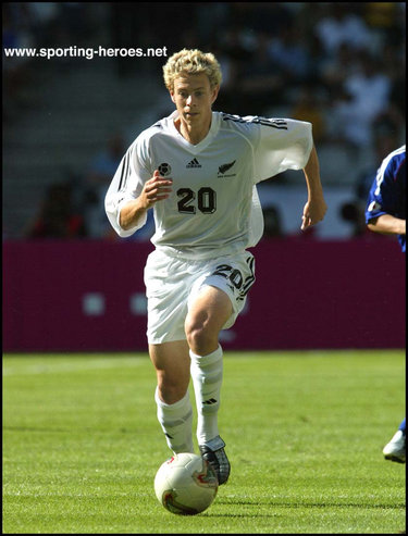 Gerard Davis - New Zealand - FIFA Confederations Cup 2003